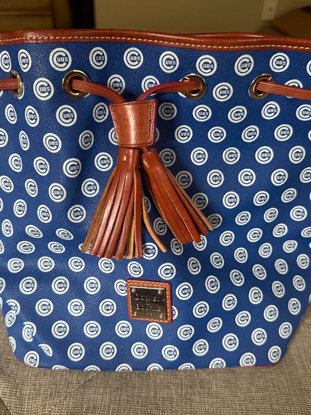 Dooney & Bourke Tassel Tote - Chicago Cubs